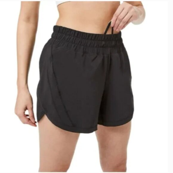 lululemon athletica Pants - Lululemon Track That Short 5" Black Athletic Workout Running Shorts
